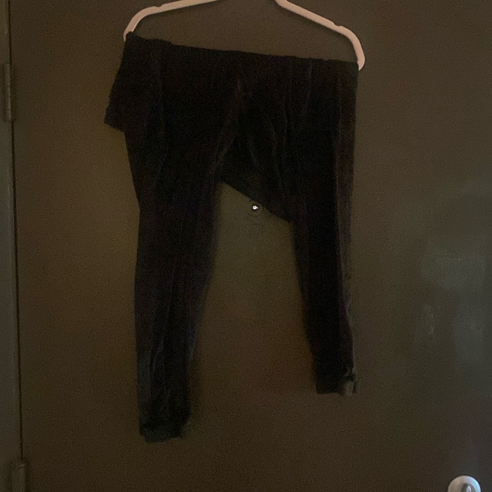 Black pajama pants